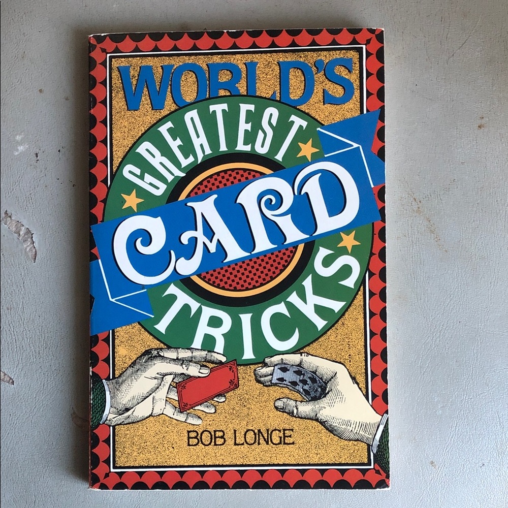Greatest card tricks book